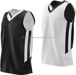 2025 Custom Logo Sublimation Printing Reversible Basketball Jersey Wear Plain Practice Basketball Uniforms for Men and Women - Product Image 3