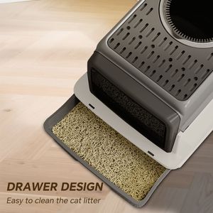 Lettiera per Gatti Tripla Spessore, Stabile e Durevole, Non Facilmente Deformabile, Garantendo Qualità Affidabile per Spedizioni Transfrontaliere - Product Image 6