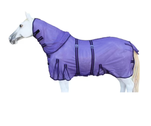Manta Antimoscas para Caballos, Malla Transpirable, Manta de Protección Contra Moscas de Verano, Equipo Ecuestre - Product Image 1
