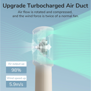 Ventilateur à main Jisulife Life5 Plus Noir 6000mah - Product Image 4