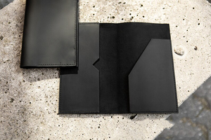 Carpeta de Cuero Genuino para Facturas de Restaurante con Bolsillo para Tarjetas de Crédito, Logotipo Personalizado, Libro de Comandas para Clientes, Venta al por Mayor LBH-0055 - Product Image 6
