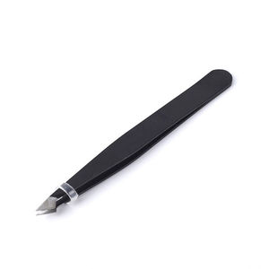 Pince à épiler professionnelle pour sourcils, en acier inoxydable, pointue, pour salon de beauté, haute qualité, légère, écologique, luxueuse - Product Image 4