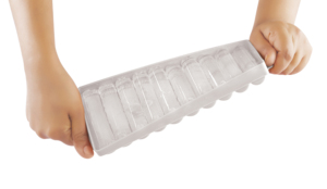 Bac à glaçons avec couvercle, moule à glaçons en plastique, boîte à glaçons cylindrique pour réfrigérateur - Product Image 2