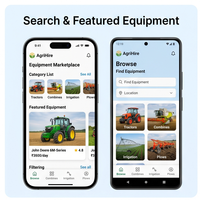 RoyalCraft Enterprise : Application de réservation d'équipements agricoles mobiles hybrides avec alertes météo pour iOS/Android/Linux/Mac (en stock)