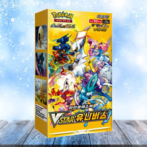 Caja de Cartas del Universo Pokémon VSTAR, Versión Coreana, Juego de Cartas Coleccionables de Anime, Colección de Cartas de Personajes Populares - Product Image 1
