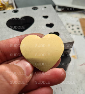Custom Sizes Small Hearts Shaped Precision <b>Metal</b> Punching Disc Cut Die Dies Set Hardened Steel for Jewelry Tools & Equipment - Product Image 2