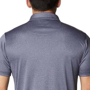 เสื้อโปโลแขนสั้นผู้ชาย สีพื้น แห้งเร็ว ผ้าถักโพลีเอสเตอร์ สวมใส่สบายๆ - Product Image 6