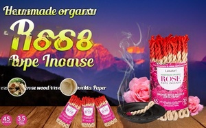 Hecho a mano Nepal Lamatar1 estilo tibetano cuerda de Rosa Natural quemador de incienso ecológico Yoga meditación relajación hogar Natural - Product Image 4