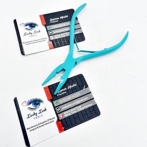 Pince d'extension de cheveux durable en acier inoxydable de qualité chirurgicale professionnelle Micro perles outil de Logo personnalisé cheveux durables - Product Image 4