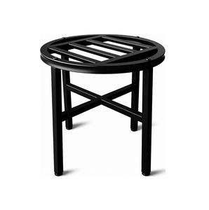 Support de plantes en fer à étiquette privée avec structure robuste, idéal pour accueillir plusieurs pots de fleurs dans les jardins, les patios et les balcons. - Product Image 1