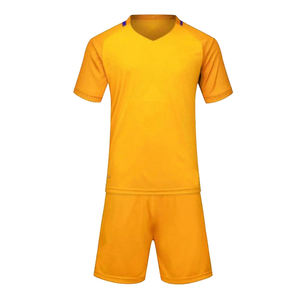 Uniformes Deportivos de Fútbol de Color Sólido para Adultos, Personalizados con Impresión por Transferencia de Calor, Talla Grande, Manga Corta, Ropa de Entrenamiento - Product Image 5