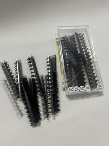 Extensions de cils en cachemire noir mat CC DD D Curl, volume russe, plateaux en 0,03 mm, 0,05 mm, 0,07 mm, marque privée - Product Image 3