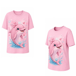Camiseta con Estampado Gráfico para Mujer, Diseño Personalizado, Camiseta de Algodón, Cuello Redondo Informal, para Ropa Urbana, Fitness, Uso Diario de Verano, Proveedor OEM - Product Image 5