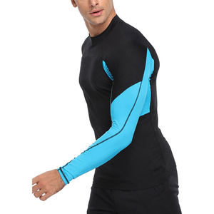 Camiseta de Manga Larga para Hombre, Protección UV, Secado Rápido, Compresión, para Surf, Deportes Acuáticos y Playa - Product Image 4