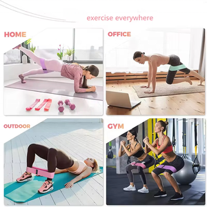 Bandas de Resistencia de Látex TPE para Entrenamiento de Cadera y Fuerza, con Logotipo Personalizado, Antideslizantes, para Ejercicios en Casa - Product Image 5