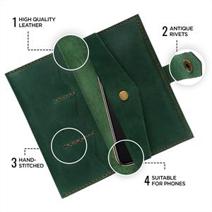 LWW-0083 porte-cartes de crédit en cuir vintage Slim Business Id - Product Image 4