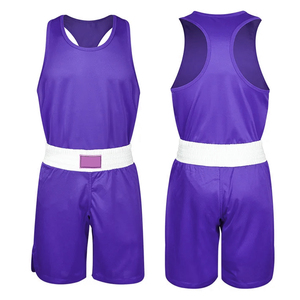 Shorts et gilets de boxe personnalisés en gros – Uniforme de boxe professionnel avec logo sur mesure, extensible, respirant, séchage rapide – Meilleures ventes - Product Image 1