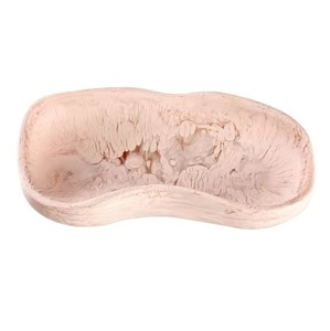 Handmade Carved <b>Pink</b> Resin Serving <b>Bowl</b> Peanut Shape Modern Food Dish for Party Dining - Product Image 2