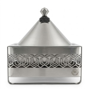 Premium Royal Design Square Stainless Steel <b>Buffet</b> Chafing Dish Elegant Mirror Finish Food <b>Warmer</b> for Luxury Gulf Ramadan Majlis - Product Image 1