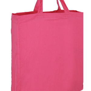 Sacs fourre-tout réutilisables en coton, sacs de courses en toile unie, sacs de transport à longues poignées pour le quotidien, sacs fourre-tout en coton naturel - Product Image 5