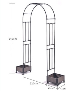 Arco de Enrejado para Jardín de 86.6 Pulgadas de Alto, Decoración para Fiestas - Product Image 6