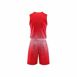 Conjuntos de Uniformes de Baloncesto Impresos Transpirables de Alta Calidad, Logotipo Personalizado, Secado Rápido, Último Modelo - Product Image 3