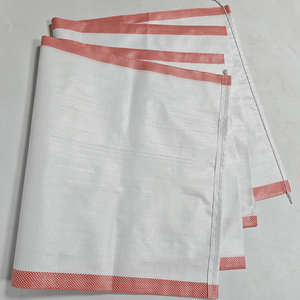 Sac tissé en PP traditionnel à bouche ouverte avec fond cousu pour l'emballage en vrac industriel et agricole - Product Image 1