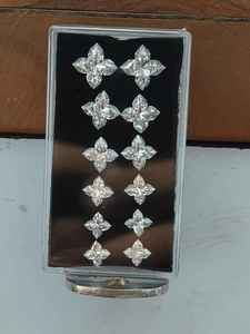 Diamant de laboratoire CVD Princess Lili Cut Parthvi, couleur D-F, excellente taille, clarté VVS-VS, nettoyage à l'œil, pour la joaillerie - Product Image 4