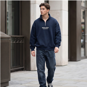 Custom <b>Mens</b> <b>Thermal</b> Waffle Knit Crew Neck Sweatshirt Breathable Long Sleeve Casual Base Layer Winter Pullover Sweat Shirt - Product Image 5