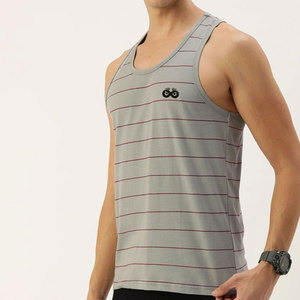 เสื้อกล้ามออกกำลังกายแห้งเร็ว ระบายอากาศได้ดี สำหรับผู้ชาย ขายดี คุณภาพสูง เสื้อกล้ามสำหรับฝึกซ้อมผู้ชาย - Product Image 2