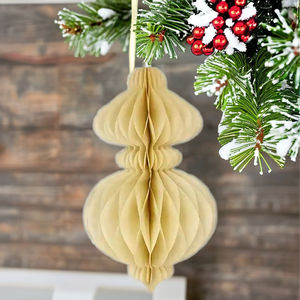 Honeycomb <b>Paper</b> <b>Lantern</b> christmas decorations wholesale - Product Image 3