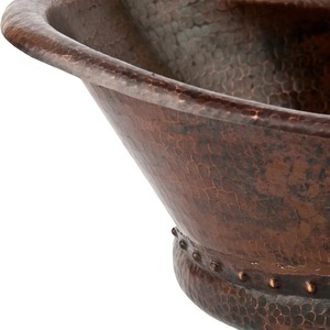 Transformez votre maison avec un évier en cuivre de qualité supérieure offrant une durabilité exceptionnelle et un attrait intemporel. Achetez directement auprès du fournisseur. - Product Image 4