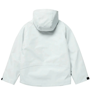 <b>Men's</b> Hooded Puffer <b>Jacket</b> Waterproof Polyester Fleece Lining Zipper Closure Casual Winter Coat Solid Black Front Logo Design - Product Image 4