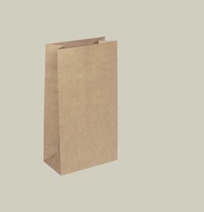 Bolsa de papel kraft reciclable de calidad alimentaria con ventana, termosellable y autoportante para envasado de frutos secos y granos, material biodegradable. - Product Image 1