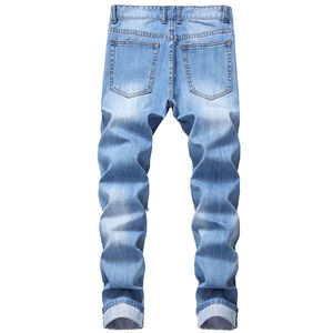 Pantalones Vaqueros de Mezclilla de Estilo Urbano, Elegantes y de Alta Calidad, Clásicos, Casuales, Cómodos y Nuevos - Product Image 2