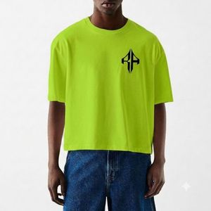 Camiseta de Alta Calidad para Hombre, 100% Algodón, Corte Casual, Logotipo Personalizado Serigrafiado, Corte Amplio, Cuello Redondo, Secado Rápido - Product Image 5