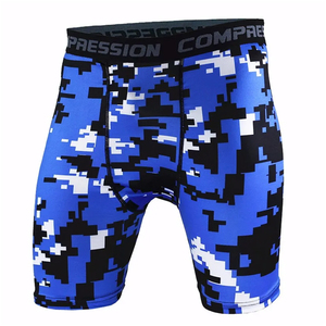 Best Selling Price <b>Compression</b> <b>Short</b> Custom Breathable Sweat <b>Compression</b> Running Training Sports Workout Gym Men's <b>Shorts</b> - Product Image 2