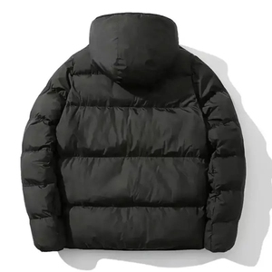 Premium Puffer Jacket Men Oversized Quilted Winter <b>Coat</b> Insulated Warm Puffer jacket Casual Streetwear Custom Manufacturer - Product Image 2
