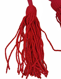 Cinturón de Cintura Ceremonial Rojo Escarlata de Primera Calidad, Cinturón de Vestir Formal de Estilo Clásico para Eventos y Desfiles - Product Image 4