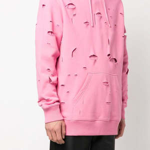 Nouveau sweat à capuche pour homme, effet usé, manches longues, motif à carreaux, automne, mode outdoor, coton polaire respirant, broderie 3D - Product Image 4