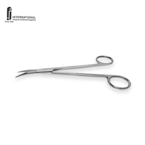 กรรไกรผ่าตัดโค้งสแตนเลสเยอรมัน F.J.INTERNATIONAL พร้อมใบมีดทังสเตนคาร์ไบด์ คมกริบ น้ำหนักเบา ใช้ซ้ำได้ - Product Image 2