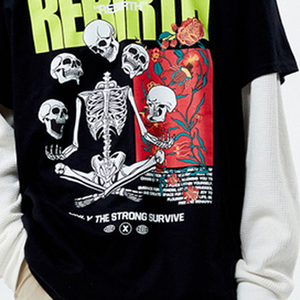 Camisetas de Alta Calidad para Hombre con Colores en Contraste, el Mejor Diseño, Secado Rápido, Transpirables y Cómodas, Camisetas de Algodón para Hombre - Product Image 5