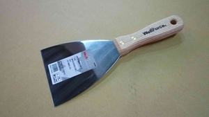 Couteaux à mastic en acier inoxydable de qualité industrielle et bricolage avec manche en bois - Product Image 4