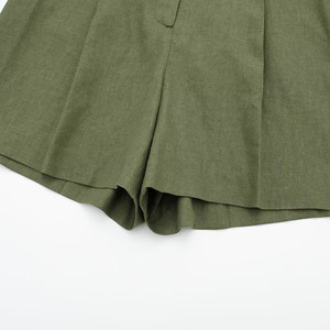 Women's Comfortable Cotton Blend Shorts Soft Casual Everyday Summer Fashion Lounge Wear Shorts - Product Image 3