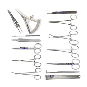 Envío Rápido, Juego de Instrumentos para Blefaroplastia, Cirugía de Párpados, 14 Piezas, Herramientas de Microcirugía Plástica Wenquar - Product Image 1