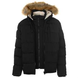 Servicio OEM al por Mayor, Chaqueta Bomber Acolchada Impermeable y Cortavientos de Alta Calidad para Hombre, Diseño Delgado, Invierno, Negro, Camuflaje, Dibujos Animados, con Capucha - Product Image 6