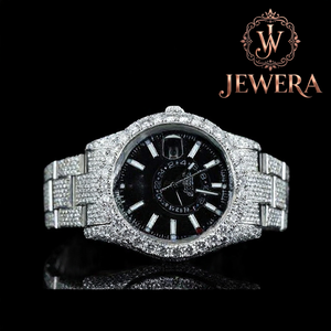 Mossinate Elegant Stainless Steel Diamond <b>Watch</b> <b>for</b> Men and Women Luxury Gift <b>for</b> Birthdays Anniversaries or Corporate Reward - Product Image 2