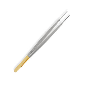 Pinzas de Acero Inoxidable con Puntas Dentadas, Pinzas Quirúrgicas de Disección, Instrumento Médico de Precisión para Cirugía General - Product Image 2