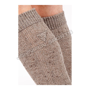 Chaussettes hautes en laine/spandex pour hommes, style bavarois, vente en gros, épaisses, chaudes, douces et confortables pour l'hiver - Product Image 2