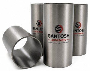 Pièces automobiles Santosh de qualité supérieure, chemise de cylindre de moteur Mitsubishi 4M41T, alésage de 98,5 mm, chemise de cylindre en fonte robuste, qualité OEM - Product Image 4